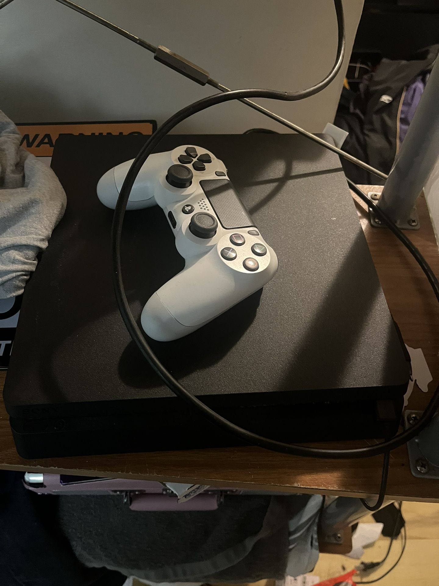 PS4 With Controller With Everything 