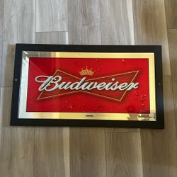Budweiser Mirror Decal
