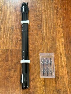 Pack de 12 Flechas Nuevas + Puntas Nuevas – Mixed Lot