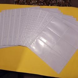 Photo Album Refill Sheets