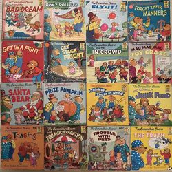 Lot of 16 Berenstain Bears Books by Stan & Jan Berenstain