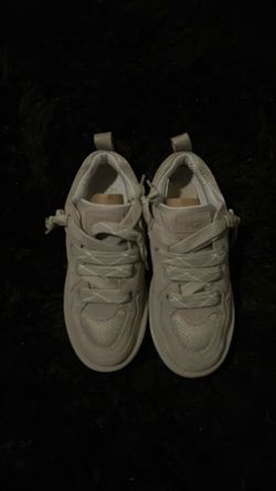 White Low-Top Sneakers with Chunky Sole UGG SNEAKERS