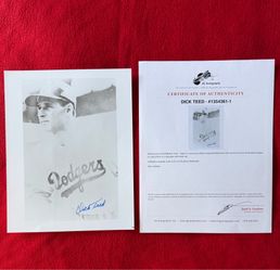 Original baseball player autographed