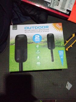 ILive Outdoor 2 Pack B.T Speakers 