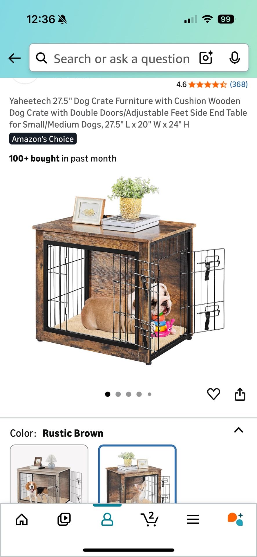 Small Dog/puppy Crate