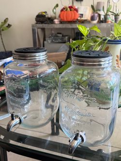 Yorkshire Glassware Beverage Dispensers – Set of 2