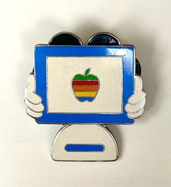 Rare Apple Mac Mickey Mouse Pin