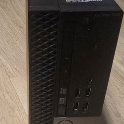 DELL DeskTop 🖥 OptiPlex 7040 SFF, Intel  i5, 6TH.GEN - 3.2GHz.CPU/8.0GB  RAM./128GB.SDD 🔌 Windows 11, DVD-RW 📀 Wi-Fi 