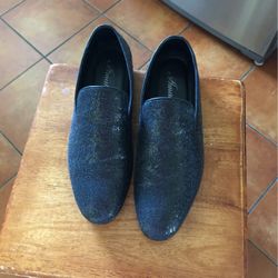 Black Glitter Shoes prom  Size 10