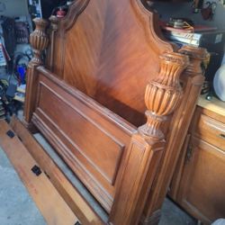 Walnut Bed Frame