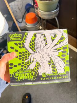 Pokemon center perfect order etb and booster box