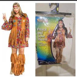 Like newCostume hippie  adult 60's size M/L ( Reseda CA)