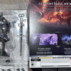 ELDEN RING NIGHTREIGN Ps5 collector edition box statue of Wyler sword pure art x