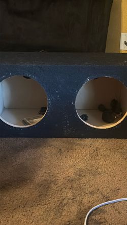 Speaker box 12”