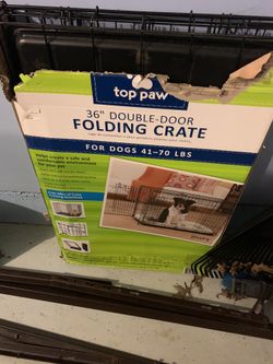 Large dog crate