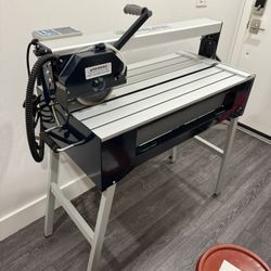 Almost New Tile Table Wet Saw