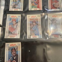 BASEBALL cards - Kellogg’s 3D