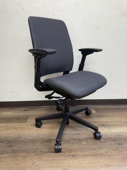 Steelcase Amia Grey Fully Loaded Ergonomic