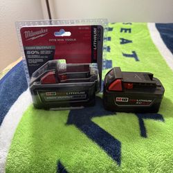 MILWAUKEE  BATTERIES BRAND NEW