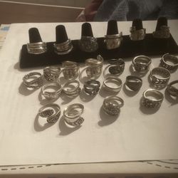 Sterling Silver Spoons Rings