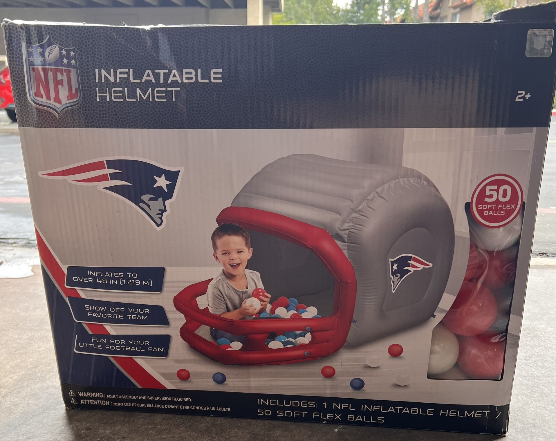 Inflatable Helmet For Play
