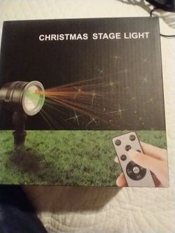 Christmas Stage Light + LED Light Show Protection $30 & $20 In Excellent Condition!