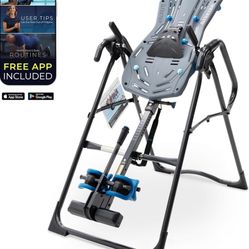 Teeter FitSpine X3 - Tabla de inversión (fácil de alcanzar) bloqueo de tobillo, kit de alivio del dolor de espalda, registrado por la FDA