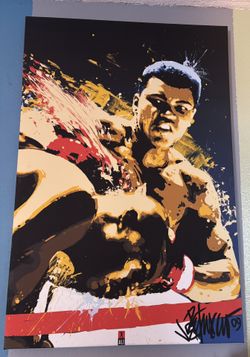 Mohammad Ali Canvas 