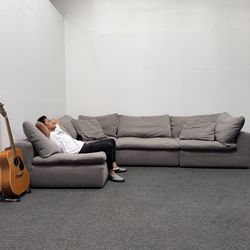 50% OFF 🔥 4pc Cloud Couch (Lounge) - Good as new - Can Deliver - Modular Sectional