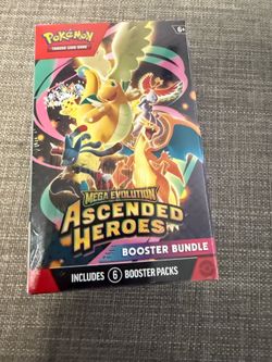 Pokémon Mega Evolution Ascended Heroes Booster Bundle – Sealed