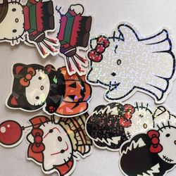 Holographic Stickers, Hello Kitty Stickers