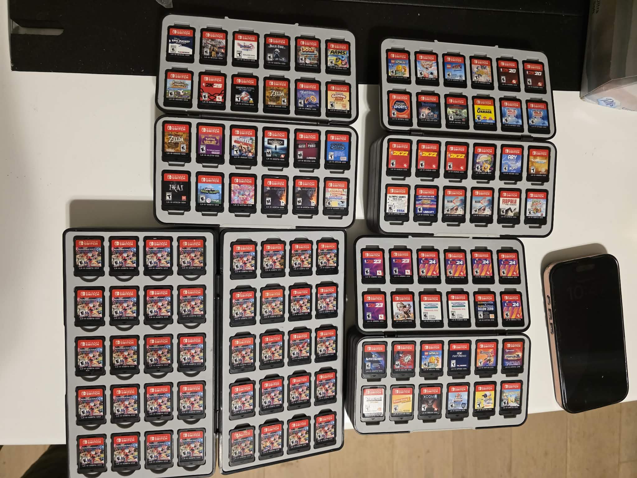 nintendo switch games not a whole sale