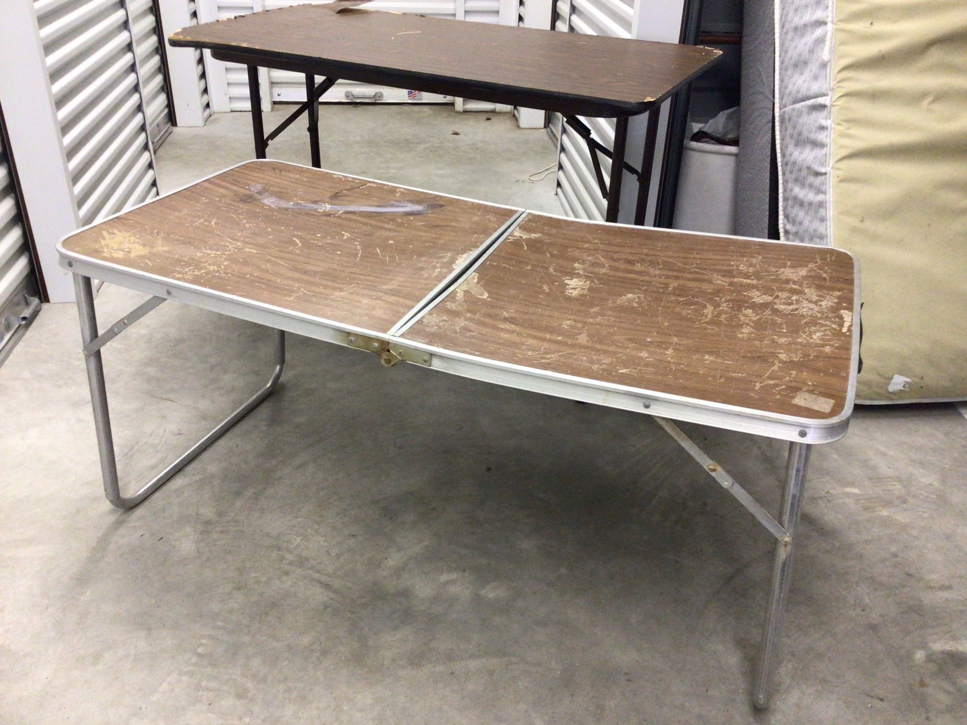 laminate Top Folding legs adjustable Table school work office