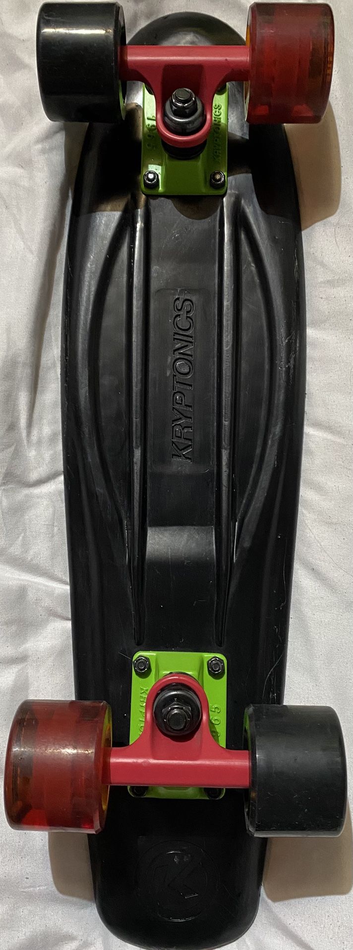 Kryptonics Torpedo Skateboard Black And Green