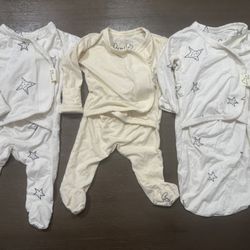  3x Lot Bonsie Skin to Skin Babywear 