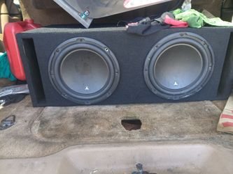 JL audio 10inch subwoofers