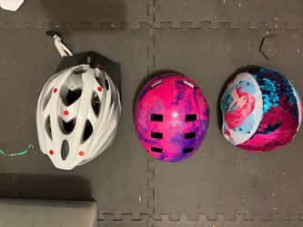 Almost New Helmets - Kids, Teen And Adult