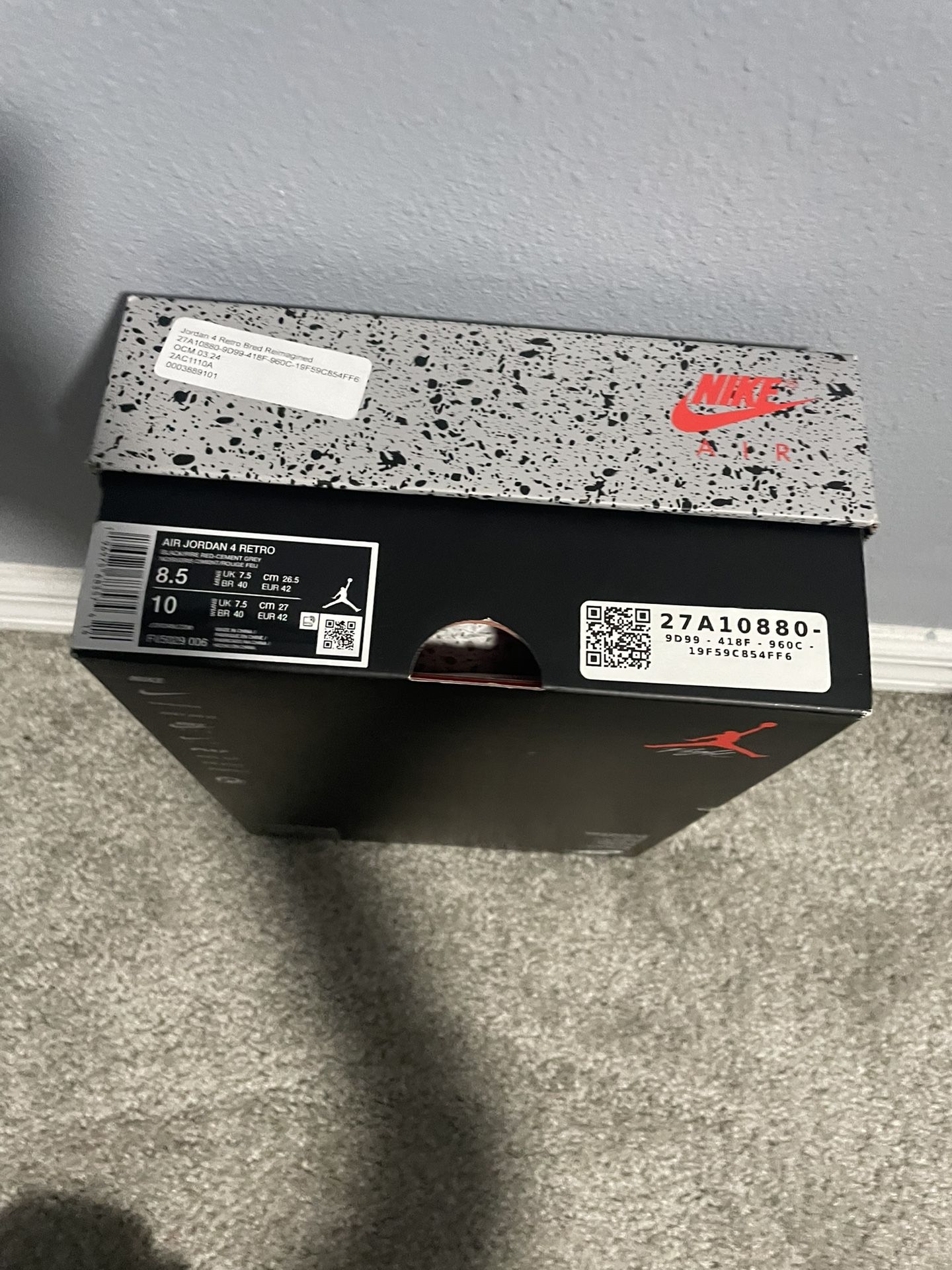 Air Jordan 4 Retro Bred