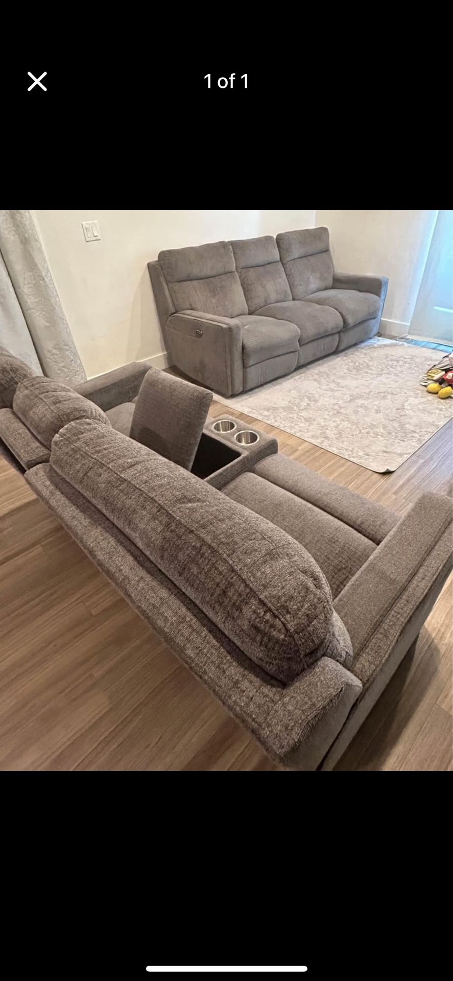 loveseat manual reclining set 2 seater