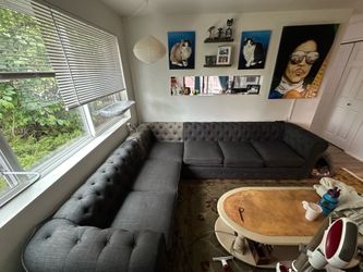 Free L shape couch