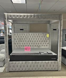 New Bed frame In Box Buy Now Pay Later $39 Down No Credit Needed 