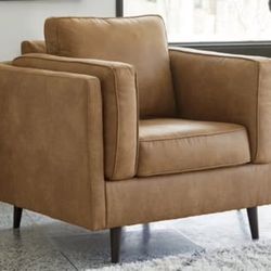 Beautiful Soft Arm Chair And Ottoman WAS $1000