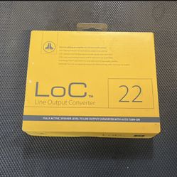 JL Audio LoC-22 Line Output Converter Auto Turn On 