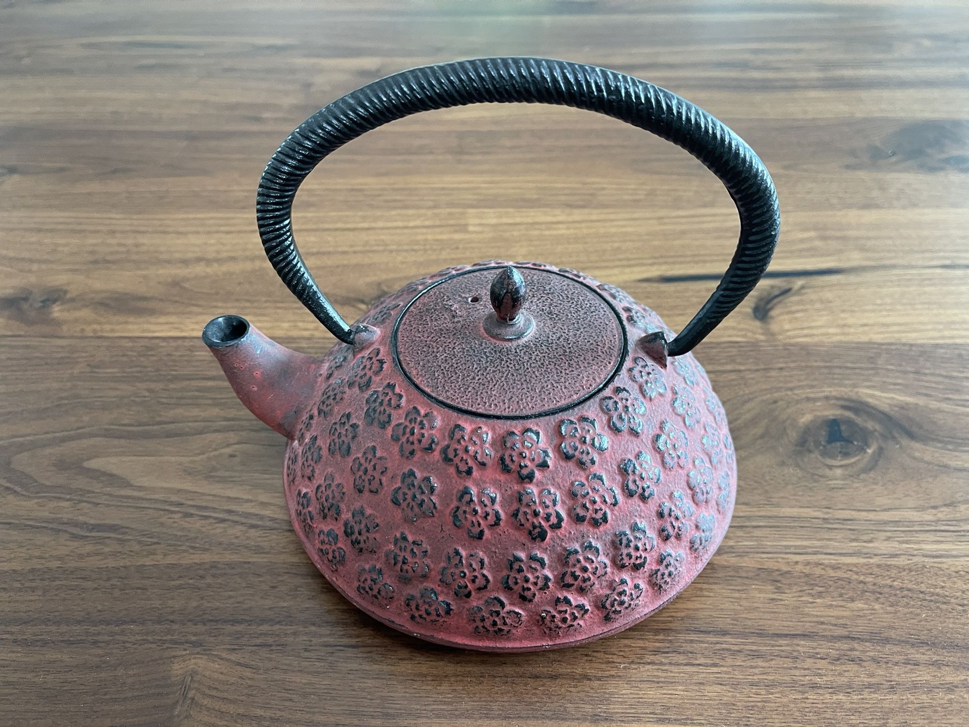 Cast Iron Teapots with Lids and Loose Leaf Tea Infusers. $30 Each. $175 for all 7. NEW! Never Used.