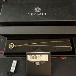 Versace Gold/Black Chain *Authentic*