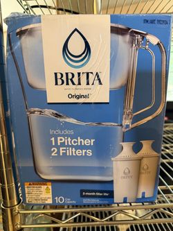 Brita Original Water Pitcher with 2 Filters