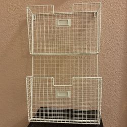 White File Organizer 