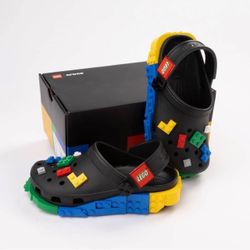 Crocs Lego Size 5M 7 W OLX Classic Masterbrand Creativity Clog BLACK
