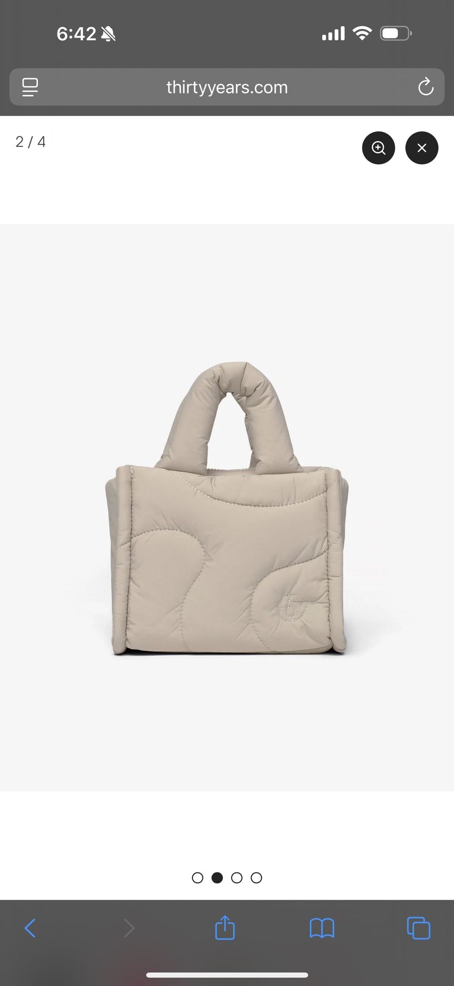 Thirty Years Mini Drift Tote Bag