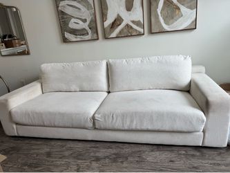 High fashion, Axel Sofa, Nomad Snow, 106 inch